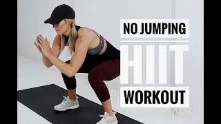 Low Impact FULL BODY HIIT Workout  No Equipment  No Jumping [upl. by Nagn]