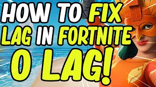 How To Fix Lag In Fortnite Chapter 2 Season 2 PC and ConsoleLess Lag [upl. by Enybor]