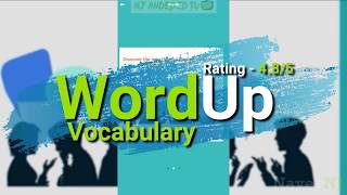 WordUp  Best Vocabulary App Worth Installing [upl. by Marcel357]