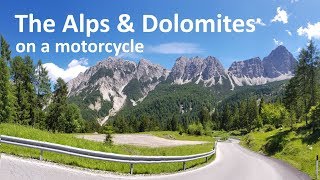 The Alps amp Dolomites Motorcycle trip [upl. by Hcirteid]