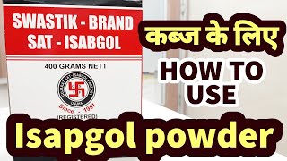 100  NATURAL  ISAPGOL  CREMADIET DOSE  BENEFITS HOW TO USE  PSYLLIUM HUSK  PILES amp FISSURE [upl. by Dnallor535]