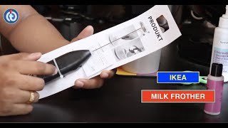 IKEA MILK FROTHER Review amp Battery Installation [upl. by Dej56]