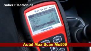 Escaner AUTEL MS509 Multimarca [upl. by Jacqueline]