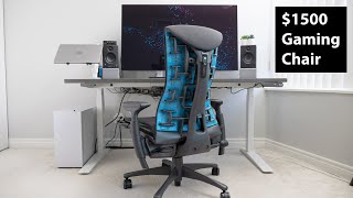 The 1500 Gaming Chair Worth the Upgrade  Herman Miller x Logitech Embody Office Chair [upl. by Marysa]