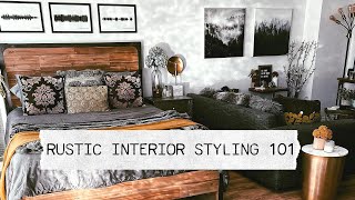 Rustic Interior Style 101 How to Get the Rustic Look in Your Apartment [upl. by Adnilym]