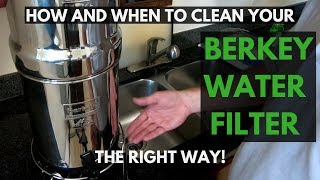 How To Clean Berkey Water Filters THE RIGHT WAY [upl. by Eachelle337]