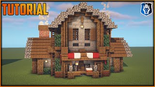 Minecraft How to Make a Medieval Bakery Tutorial [upl. by Kayley]