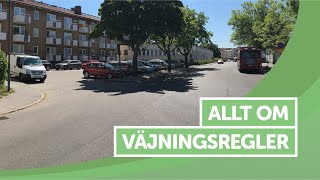 ÖVNINGSKÖR  Lär dig allt om väjningsregler [upl. by Avrom321]