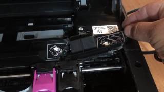 HP error code oxc4eb827f fixed  All in one 4501  printer carriage jam [upl. by Pernas]