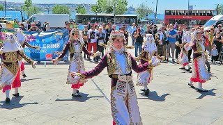 Turkish Folk Dance Festival in Beşiktaş Istanbul 2019 [upl. by Anahsar598]