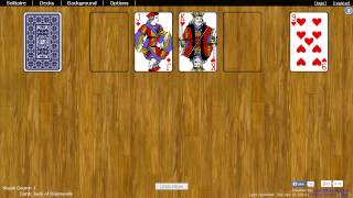 Aces Up Solitaire  How to Play [upl. by Thorin]