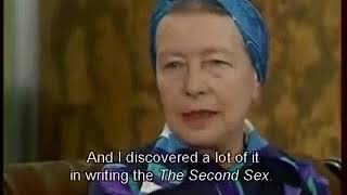 Simone de Beauvoir Interview Why Im a feminist 1975 English Subs [upl. by Edwyna]