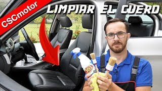 Limpiar e hidratar el cuero del coche  Consejos [upl. by Norbert]