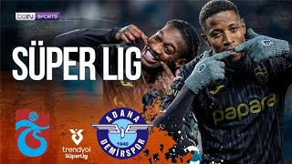 Trabzonspor vs Adana Demirspor  SüperLig HIGHLIGHTS  112524  beIN SPORTS USA [upl. by Ferdinand]