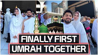 Finally First UMRAH Together  Laraib Khalid  Zarnab Fatima  ZARAIB [upl. by Yreved]