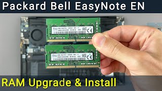 Packard Bell EasyNote ENTG71BM RAM Upgrade and Installation Guide [upl. by Prescott3]