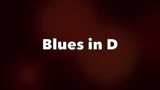 BB King Style Blues Backing Track D  Quist [upl. by Anilehs386]