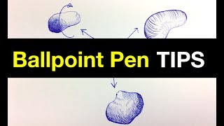 Simple Ballpoint Pen Shading Tips Pt 1 [upl. by Marcelia]