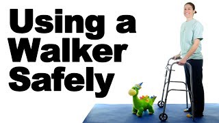 How to Use a Walker Correctly  Ask Doctor Jo [upl. by Haiasi]