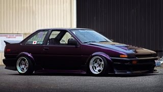 Low amp Loud Purple AE86 [upl. by Nesahc]