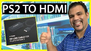 HOW TO PLAY PS2 ON MODERN TV  Pound HD Link Cable [upl. by Ailak]