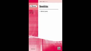 Benedictus SATB by Brian Lewis – Score amp Sound [upl. by Eilatan70]