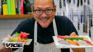 Make Sushi Like Morimoto [upl. by Prudie646]