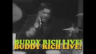 Buddy Rich  Live Performances 1973 and 1986 Drum Solos Included [upl. by Rhpotsirhc]