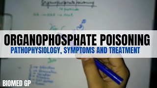 Organophosphates Pathophysiology symptoms and treatment BioMed GP [upl. by Carrol]