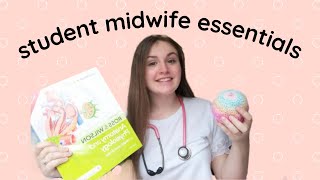 STUDENT MIDWIFE ESSENTIALS Everything you need before starting a midwifery degree [upl. by Alehcim716]