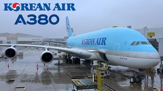 🇺🇸 Los Angeles LAX to Seoul ICN 🇰🇷 Korean Air Airbus A380  FULL FLIGHT REPORT Polar route [upl. by Rene]