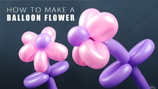 How to Make a Balloon Flower [upl. by Tamera95]