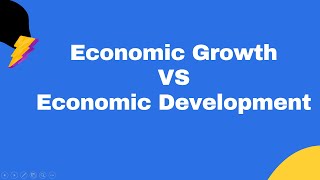 Nepalese Economy Series  Part 6 Economic Growth Vs Economic Development [upl. by Esinal]