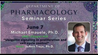 Michael Emauele PhD  quotUbiquitin signaling in proliferation and cell cycle control” [upl. by Akihsal]