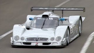 24 Hours of Le Mans 1999  Peter Dumbrecks Shocking Mercedes flip [upl. by Marzi898]