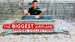 The Worlds Biggest Airplane Model Collection [upl. by Emirac646]