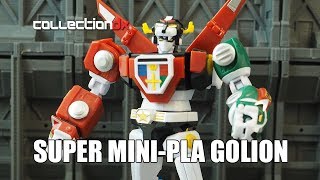 Super MiniPla GoLion Voltron Review  CollectionDX [upl. by Finny624]