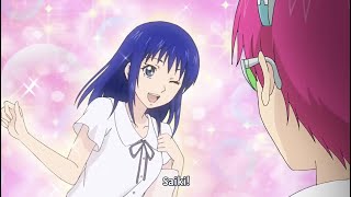 Teruhashi Jealous Moments SaikiK  The disastrous life of Saikik  Anime Harem moments [upl. by Yrot]