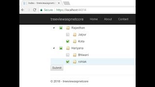 Implement TreeView in ASPNET CORE [upl. by Euton]