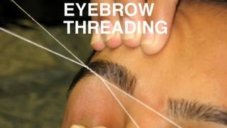 DIY Perfect Eyebrow Threading at Home  Simple amp Easy Tutorial SuperPrincessjo [upl. by Jeffy580]