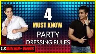 4 Party Looks  Dressing Rules  Be The HOTTEST Guy At The PARTY  BeerBiceps Party Fashion [upl. by Janina]