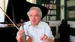 Itzhak Perlman talks about the Beethoven Violin Concerto [upl. by Naujed]