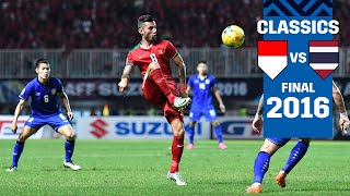 Indonesia vs Thailand  Full Match  AFFSuzukiCup 2016 Final 1st Leg [upl. by Neb]