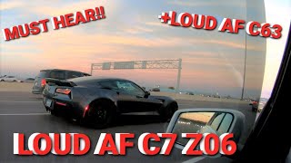 This C7 Z06 Corvette Sounds INSANE  AR Headers  Xpipe [upl. by Parrie]