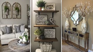 30 Best Rustic Farmhouse Decor Ideas amp Modern Country Styles [upl. by Jenilee]