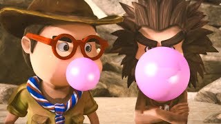 Oko Lele  Episode 5 Bubble Gum Fight  CGI animated short [upl. by Arne170]