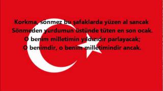 Hymne national de la Turquie [upl. by Lleval771]