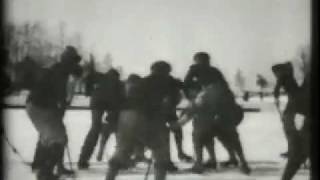 1898 Oldest Ice Hockey Film Footage [upl. by Grizelda]