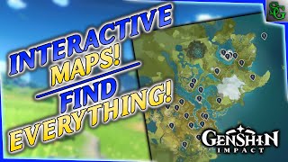 Genshin Impact  Helpful Interactive Map Tools [upl. by Esiuqcaj]