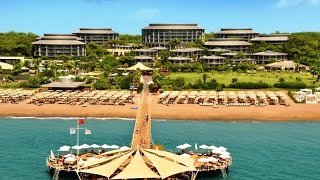 Calista Luxury Resort Belek Turkey 5 stars hotel [upl. by Alberic]